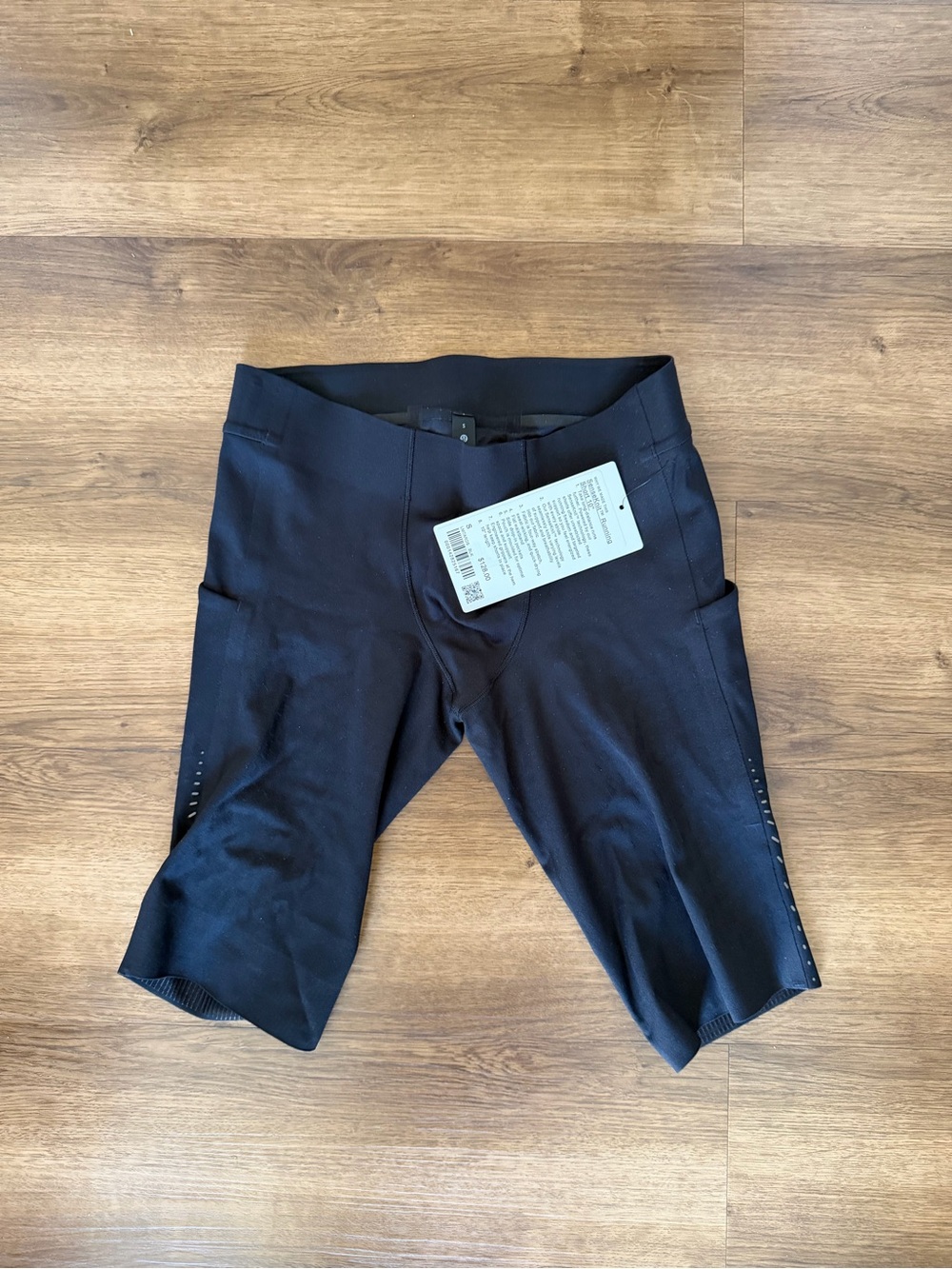 lululemon athletica Black Men’s SenseKnit Running Short 10”